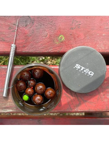 Stég Dippelő Tégely M 9 x 4.5 cm - Horgászcikk Nagykereskedés