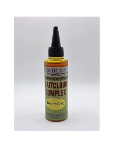 Aquatic Baits Baitcloud Complex Sweet Gold PVA Friendly Smoke Liquid 125ml-Köder-JJ-Fishing