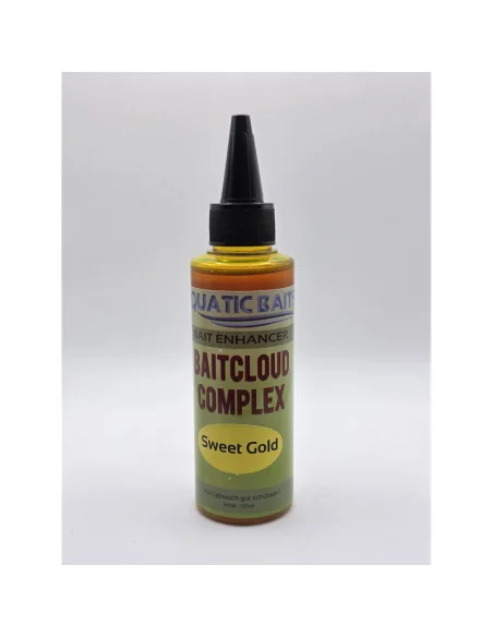Aquatic Baits Baitcloud Complex Sweet Gold PVA Friendly Smoke Liquid 125ml