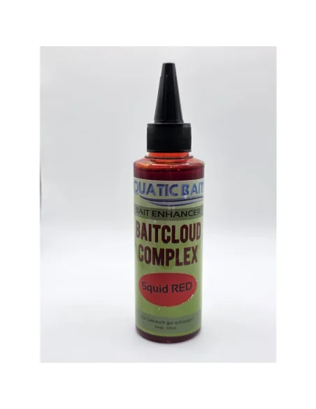Aquatic Baits Baitcloud Complex Squid Red PVA Friendly Smoke Liquid 125ml-Köder-JJ-Fishing