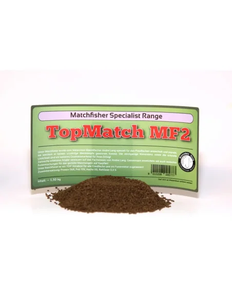 Aquatic Baits TopMatch MF2 Matchfisher Specialist Groundbait Method Mix-Köder-JJ-Fishing