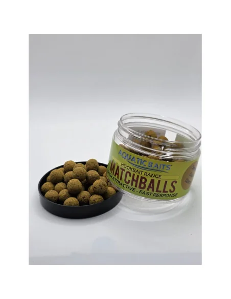 Aquatic Baits Matchballs Sweet Gold 12mm 100g Hookbaits High Attractive