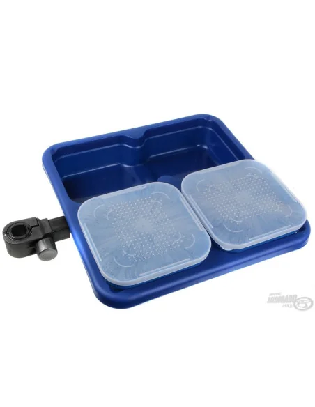 Haldorado By Döme TF Feeder Table Method Tisch Seitenablage mit Köderboxen Feedersessel-Bivvy Table Tische-JJ-Fishing