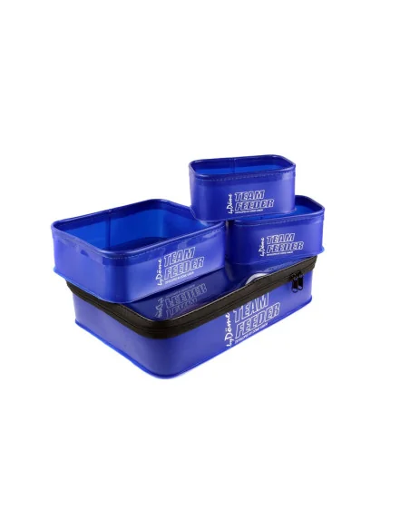 Haldorado By Döme TF EVA Bag Set Method Feeder 4 Boxen Köderboxen Wasserdicht