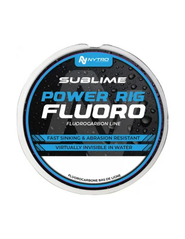 Sonik Nytro SUBLIME Power Rig Fluoro 0,21mm 50m Fluoro Carbon Vorfachmaterial Method Feeder