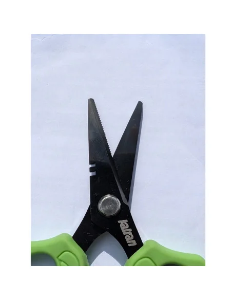 Katran Line Scissors Titanium Coated 120mm Angel Scheere Extra Scharf Braided Line Cutter