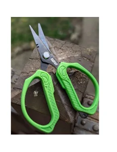 Katran Line Scissors Titanium Coated 120mm Angel Scheere Extra Scharf Braided Line Cutter