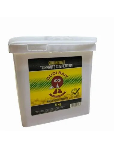 Dudi Bait Groundbait Tigernuts Competition 5kg Aditivated Wettkampf Staubfutter 4x World Winner-Köder-JJ-Fishing