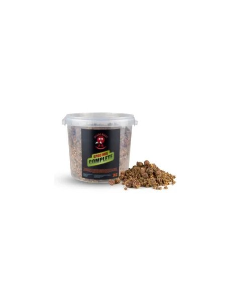 Dudi Bait The Complet Spod Mix 3kg Mister Dudi Mister Red Forest Squid Futter Mix in Kübel 4x World Winner-Startseite-JJ-Fishing