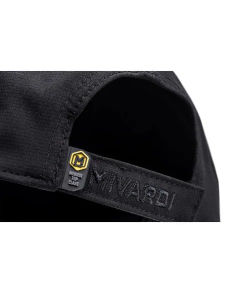 Mivardi MC Cap Waterproof Schwarz Wasserdichte Karpfen Angel Kappe
