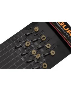 Guru SMWG Bait Bands Rig 4 inch Size 14 0,19mm 8 Stück Method Feeder Vorfächer-Vorfächer-JJ-Fishing 2