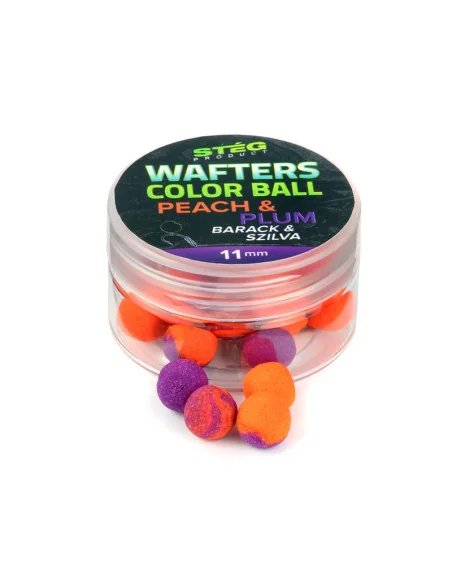 Stég Wafters Color Ball 11mm 15g Peach-Plum - HalDepo.hu