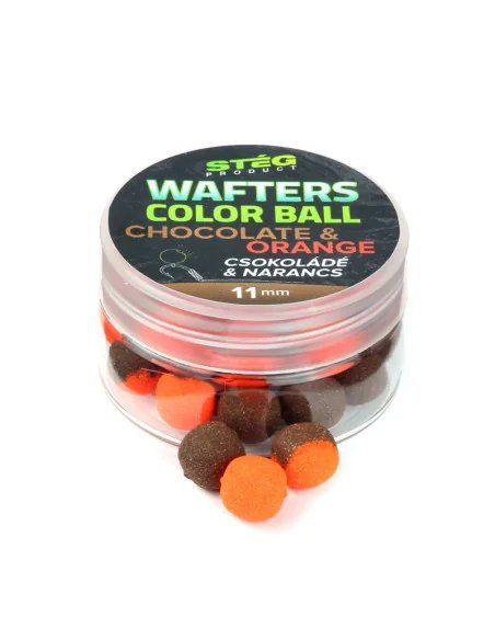 Steg Wafters 11mm Chocolate-Orange Color Ball 15g Extra Intensiv