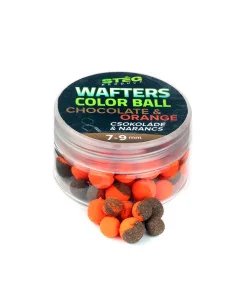 Steg Wafters 7-9mm Chocolate-Orange Color Ball 15g Extra Intensiv