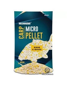 Haldorado Micro Carp Pellet Achorn & Banane 600g 2,5mm Method Feeder Braun-Köder-JJ-Fishing