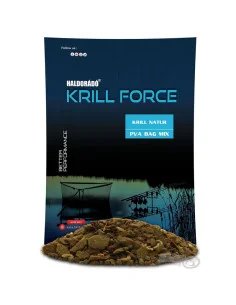 Haldorado Krill Force Krill Natur PVA Bag Mix 600g Ready Wettkampf Mix