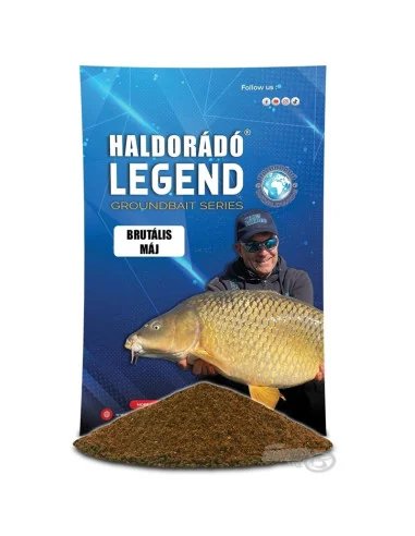 Haldorado LEGEND Brutal Leber Groundbait 800g Method Feeder Wettkampf Futter-Groundbait & Partikelfutter-JJ-Fishing