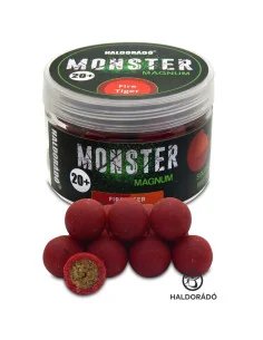 Haldorado MONSTER Magnum Fire Tiger 20+ mm Coated Hookbaits Ummantelt Extra Intensive Premium Collection-Köder-JJ-Fishing