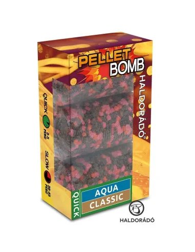 Haldorado Pellet Bomb Quick Aqua Classic Bag Lead 3 Stück Wettkampf Edition