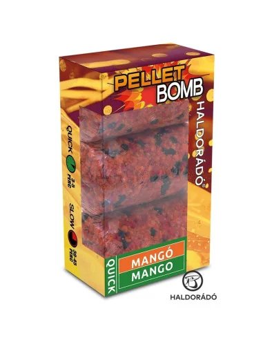 Haldorado Pellet Bomb Slow Aqua Classic Bag Lead 3 Stück Wettkampf Edition