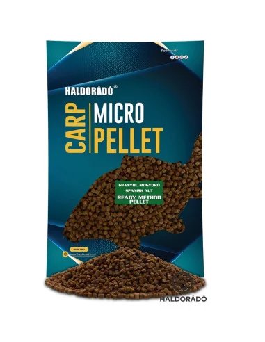 Haldorado Ready Spanish Nut Method Pellet Vorgefeuchtet Angelfertig Method Feeder-Köder-JJ-Fishing