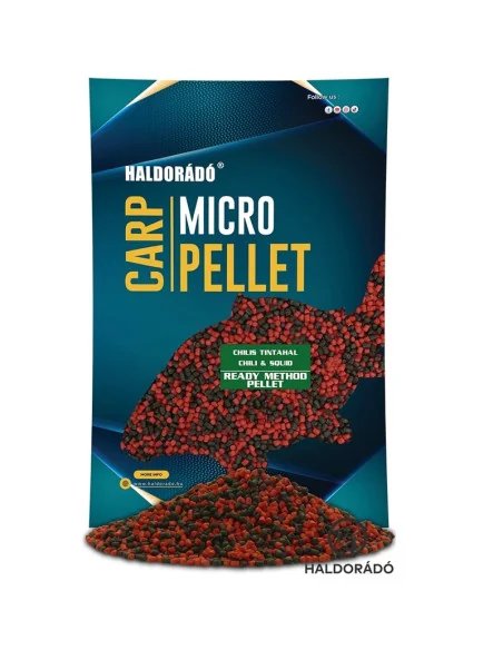 Haldorado Ready Chilli Squid Method Pellet Vorgefeuchtet Angelfertig Method Feeder-Köder-JJ-Fishing