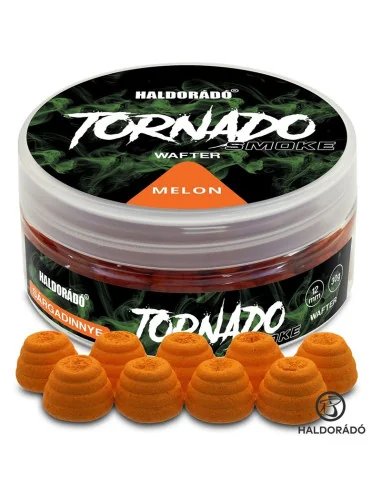 Haldorado TORNADO Smoke Wafter Melone 12mm 30g Method Feeder-M.F. Wafter-JJ-Fishing