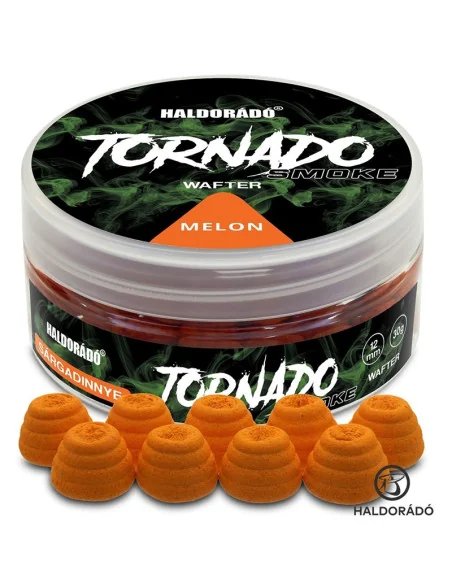 Haldorado TORNADO Smoke Wafter Melone 12mm 30g Method Feeder-M.F. Wafter-JJ-Fishing