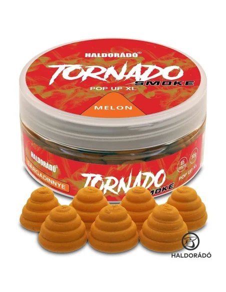 Haldorado TORNADO Smoke Pop Up XL Red Devil 15mm Farbeffekt Hochint...