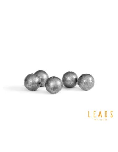 Delphin LEADS Bleikugeln 5Stk. 12g Angelblei Inline-Endtackle-JJ-Fishing