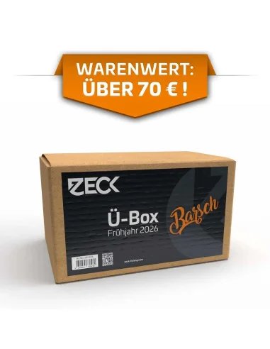 Zeck Fishing Ü-Box Barsch Frühjahr 2026 Wert € 77,15 Überraschungsbox für Barschangler-Köder-JJ-Fishing