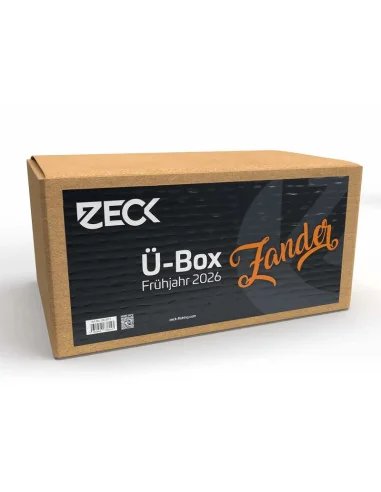 Zeck Fishing Ü-Box Frühjahr Zander 2026 Wert € 74,65 Überraschungsbox für Zanderangler-Köder-JJ-Fishing
