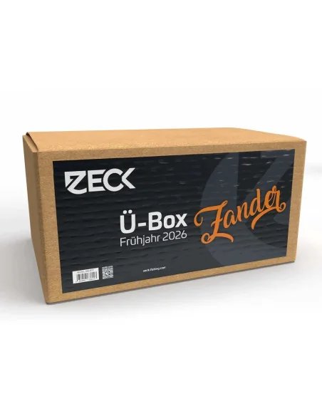 Zeck Fishing Ü-Box Frühjahr Zander 2026 Wert € 74,65 Überraschungsbox für Zanderangler-Köder-JJ-Fishing