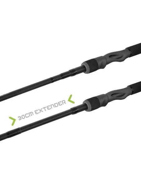 Delphin Xtenz 360-390cm 120g 3 Teilig Extender Method Feeder Profi Angelrute Karpfen-Method Feeder-JJ-Fishing