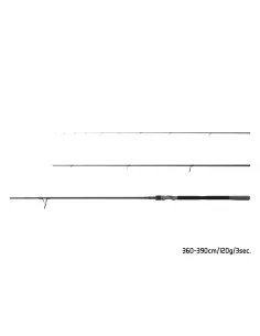 Delphin Xtenz 360-390cm 120g 3 Teilig Extender Method Feeder Profi Angelrute Karpfen-Method Feeder-JJ-Fishing 2