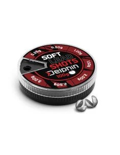Delphin SOFT Klemmbleie 100g 0,25-3,0g Float Fishing Rote Box Bleischrot-Blei-JJ-Fishing