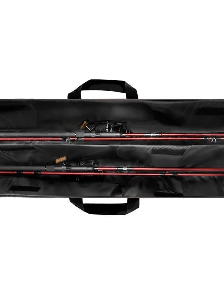 Delphin PORTA +Plus 13Ft 215cm Rutentasche 2 Angelruten Dick Gepolstert-Rutenfutterale-JJ-Fishing