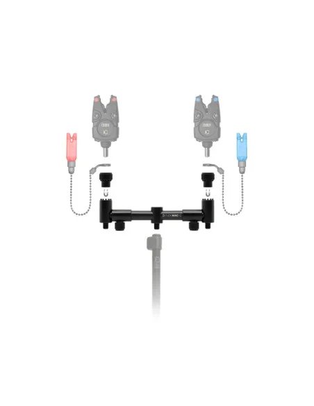 Delphin FlexiMAG 2 ROD BUZZ L 18-25cm Ausziehbare Buzz-Bar mit Magnet Quick Change Verschlüssen Black Edition-Rod Pod´s, Bank...