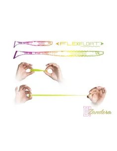 Delphin ZANDERA POLAR 12cm FlexiFLOAT UV Active Gummifisch Zander Special Köder 5 Stück-Köder-JJ-Fishing 2