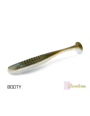 Delphin ZANDERA BOOTY 12cm FlexiFLOAT UV Active Gummifisch Zander Special Köder 5 Stück-Köder-JJ-Fishing