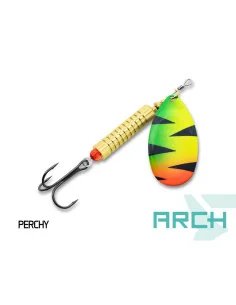 Delphin ARCH 20g PERCHY UV Active Spinner Größe 5 Long Cast Hecht Wels Raubfisch Köder-Blinker / Spinnköder-JJ-Fishing