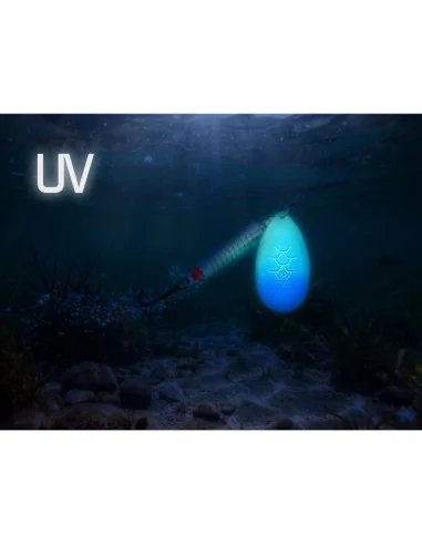 Delphin ARCH 20g LoliDOT UV Active Spinner Größe 5 Long Cast Hecht Wels Raubfisch Köder-Blinker / Spinnköder-JJ-Fishing