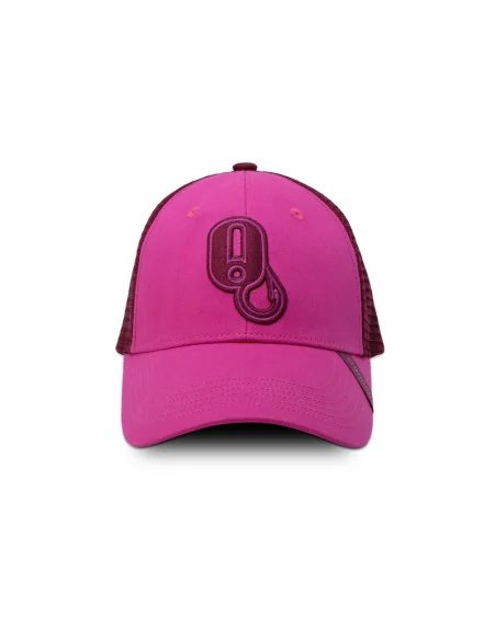 Delphin QUEEN Trucker UNI Kappe Angelbekleidung Pink Rosa Angelkappe