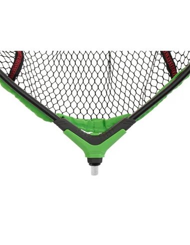 Delphin REAXE FloateR DEEP 50x40cm Gummierter Method Feeder Net Unterfang Kescherkopf