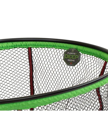 Delphin REAXE FloateR DEEP 50x40cm Gummierter Method Feeder Net Unterfang Kescherkopf