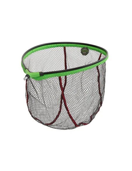 Delphin REAXE FloateR DEEP 50x40cm Gummierter Method Feeder Net Unterfang Kescherkopf