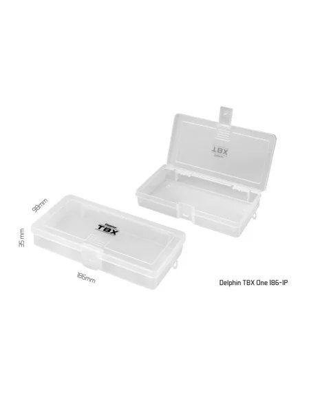 Delphin TBX One 186-1P 186x98x35mm Raubfisch Köder Box Kunstköderbox Kunstköder