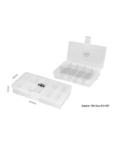 Delphin TBX One 214-10P 214x113x41mm Raubfisch Köder Box Kunstköderbox Kunstköder