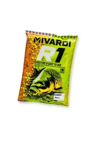 Mivardi R1 CARP Mango 1,4Kg Groundbait Competition 1400g Edition Wettkampf Staubfutter Grundfutter-Köder-JJ-Fishing