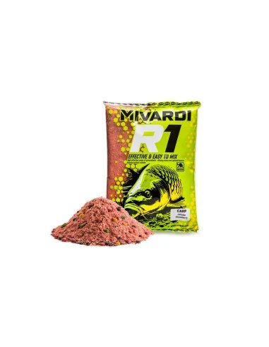Mivardi R1 CARP Erdbeere 1,4Kg Groundbait Competition 1400g Edition Wettkampf Staubfutter Grundfutter